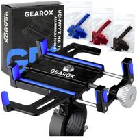 UCHWYT ROWEROWY NA TELEFON MONTOWANY NA KIEROWNICĘ ALUMINIOWY GEAROX