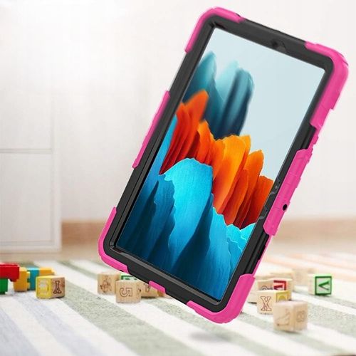 Pancerne Etui z Podstawką do Samsung Galaxy Tab S8 X700/S7 T870 Różowe na Arena.pl