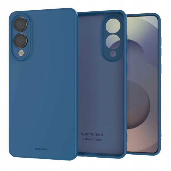 Spacecase Silicone Case 3.0 Galaxy S25 Edge Blue zdjęcie 2