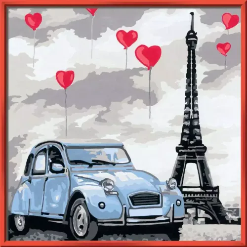 CreArt. Malowanie po numerach. Paryż na Arena.pl