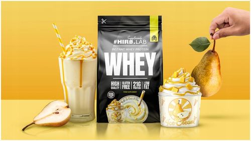 Białko koncentrat serwatkowe WPC 2270 g Instant Whey Protein Gruszka Hiro na Arena.pl