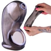 Silikonowy Pas Cnoty Na Penisa, Klatka Erekcyjna