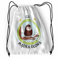 Plecak Sportowy Szkolny Dla Lilii Worek Torba Z Nadrukiem Ze Zdjęciem