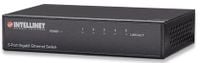 SWITCH GIGABIT INTELLINET 5x10/100/1000 Mb/s RJ45 DESKTOP METAL 530378