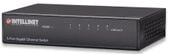 SWITCH GIGABIT INTELLINET 5x10/100/1000 Mb/s RJ45 DESKTOP METAL 530378