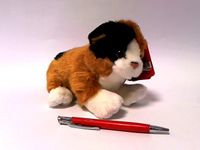 Kot lezacy brazowy 30cm 13734 17772