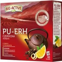 BIG-ACTIVE HERBATA CZERWONA PU-ERH CYTRYNOWA 40TB
