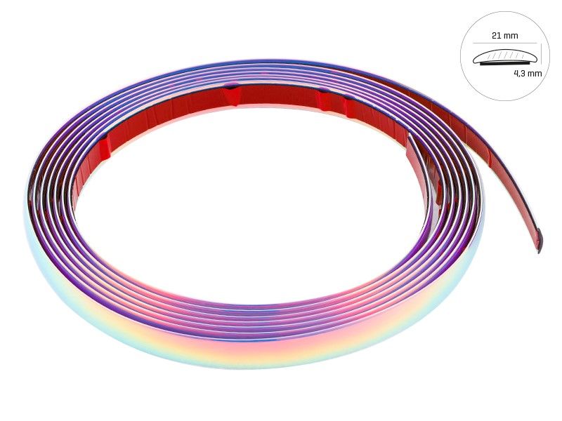 Listwa dekoracyjna, rainbow, 21 mm x 5 m zdjęcie 1