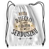 Plecak Sportowy Szkolny Dla Marty Córki Dziecka Z Nadrukiem Ze Zdjęciem