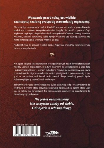 Zabijanie lwów - John i Sam Eldredge - oprawa miękka na Arena.pl