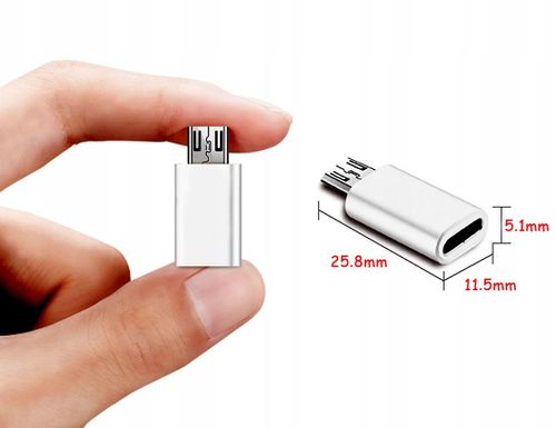 PRZEJŚCIÓWKA ADAPTER MICRO USB do USB-C 3.1 TYP C na Arena.pl