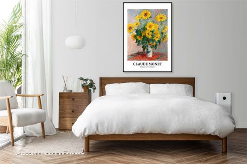 Plakat 40x60cm Design Sunflowers, Monet Vintage do Salonu na Arena.pl