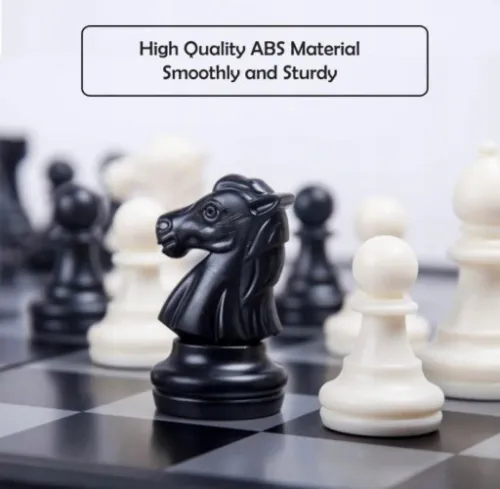 SZACHY KLASYCZNE 25X25 GRA SKŁADANE SZACHOWNICA na Arena.pl