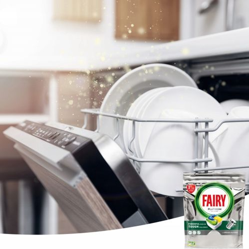 fairy kapsułki do zmywarki platinum all in one lemon 81 szt. na Arena.pl