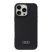 Audi Silicone Case iPhone 16 Pro Max 6.9" czarny/black hardcase