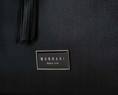 KLASYCZNA TORBA Z POMPONEM MONNARI MIEJSKA SHOPPER POJEMNA PREMIUM na Arena.pl