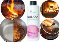 WULKAN do czyszczenia przypaleń, grilli, kominków