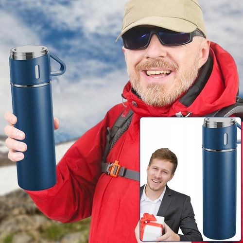 Termos Kubek Termiczny 500ml Na Gorące Napoje 12H Stal Nierdzewna 304 na Arena.pl