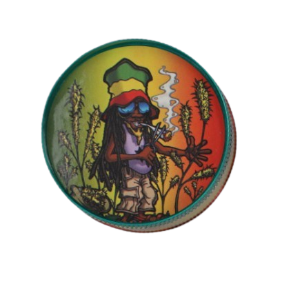 Grinder Młynek do Suszu Tytoniu Ziół  „Rasta Farmer” – rastaman w plantacji na Arena.pl