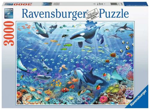 Puzzle 3000 Elementów Podwodny Świat na Arena.pl