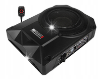 MB Quart QB201A samochodowy subwoofer aktywny płaski pod fotel siedzenie