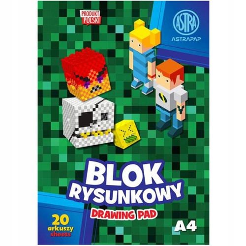blok rysunkowy biały astrapap a4/20k 3830 a'10 na Arena.pl