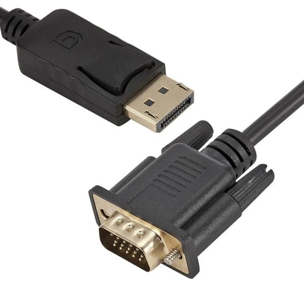 Przewód Kabel DisplayPort DP do VGA zdjęcie 3