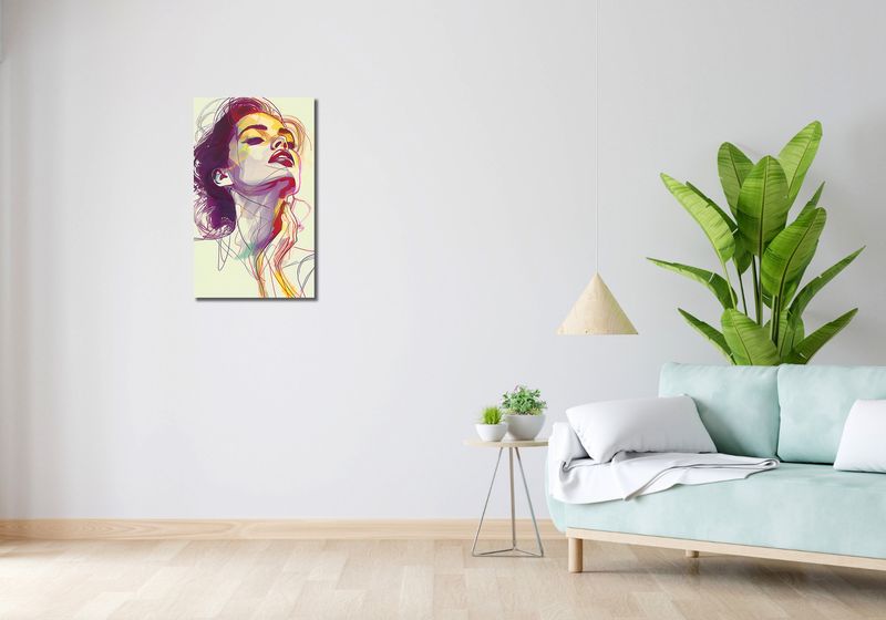 Obraz 40x70cm Płynność zdjęcie 2