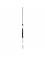 LAMPA WISZĄCA SOPEL TUBA RURKA LASER ZUMA LINE ONE P0461-01E-F4F4 SREBRNA