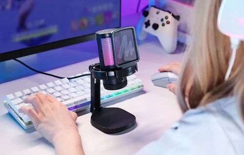 Gamingowy mikrofon do komputera Maono DGM20 studyjny USB dotykowy panel na Arena.pl