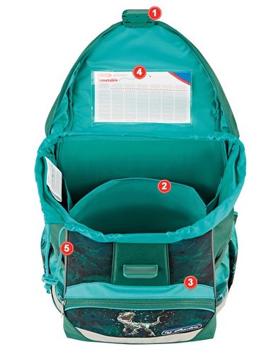 TORNISTER SZKOLNY HERLITZ ULTRALIGHT T-REX ZESTAW na Arena.pl