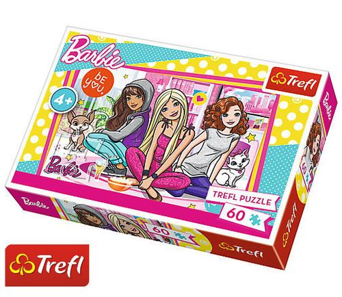 Trefl Puzzle Barbie i przyjaciółki 60 elementów na Arena.pl