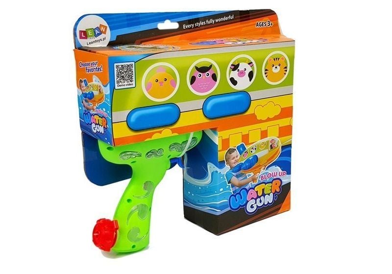 Duży Pompowany Pistolet Na Wodę Dinosaur zdjęcie 4