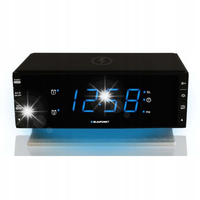 Radiobudzik Blaupunkt Ładowarka Bezprzewodowa LED USB 10cm CR55CHARGE