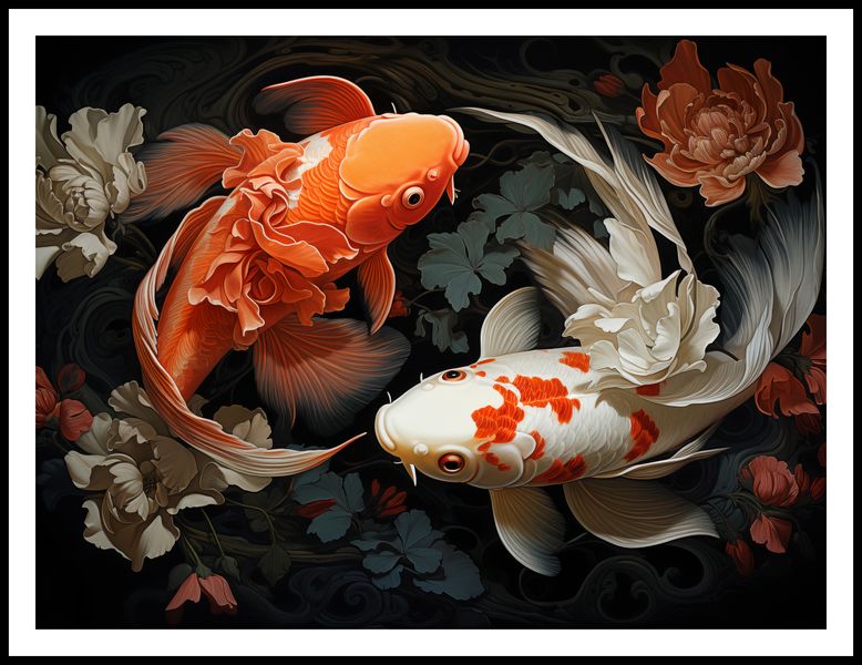 Plakat 100x75cm Harmonijny Taniec zdjęcie 3