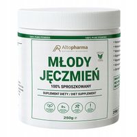 Młody Jęczmień BIO ODCHUDZANIE DETOX METABOLIZM OCZYSZCZANIE 250g w proszku