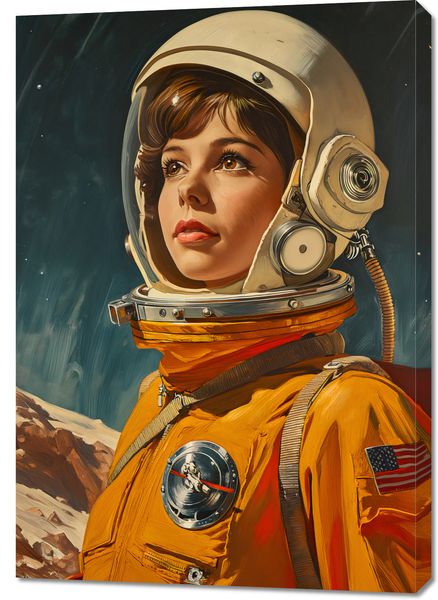 Obraz 70x100cm Pionierka Kosmosu zdjęcie 1