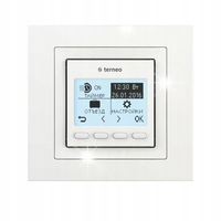 Inteligentny regulator temperatury Terneo pro biały termostat