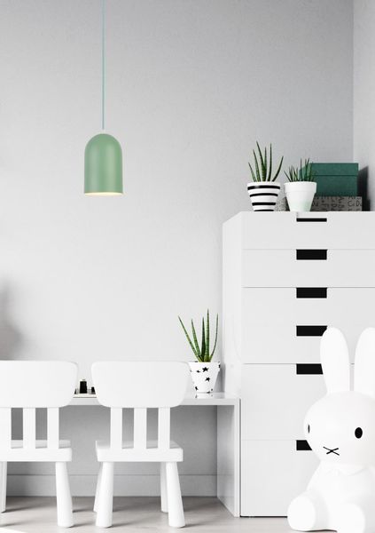 Oss lampa wisząca 1x40W E27 zielony zdjęcie 3