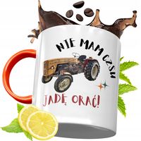 Kubek Pomarańczowy Dla Rolnika Prezent Z Nadrukiem Ze Zdjęciem