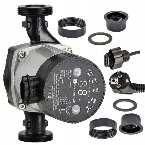 POMPA ENERGOOSZCZĘDNA DO PIECA OBIEGOWA 25/40-180 DO C.O. WYSOKA JAKOŚĆ na Arena.pl