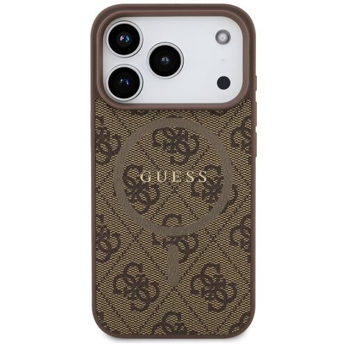 etui guess 4g ring classic logo magsafe  do iphone 17 pro brązowy na Arena.pl