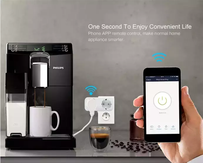 Wtyczka Gniazdko Podwójne WiFi ZigBee TUYA SMART Idomtuya zdjęcie 3