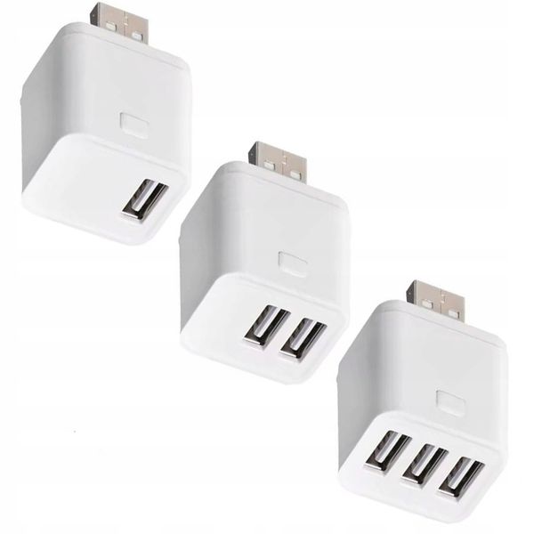 Inteligentny Mini Przełącznik Adapter USB 2 port 5-12V ZigBee TUYA Smart zdjęcie 5