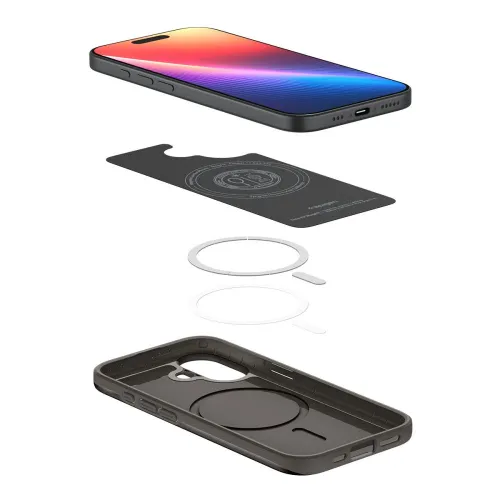 etui spigen thin fit magsafe na iphone 17 - szare na Arena.pl