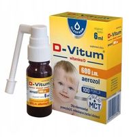 D-Vitum aerozol 600 j.m. 6ml