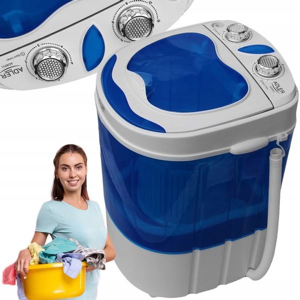 PRALKA WIRÓWKA TURYSTYCZNA DOMOWA WSAD 3kg zdjęcie 1