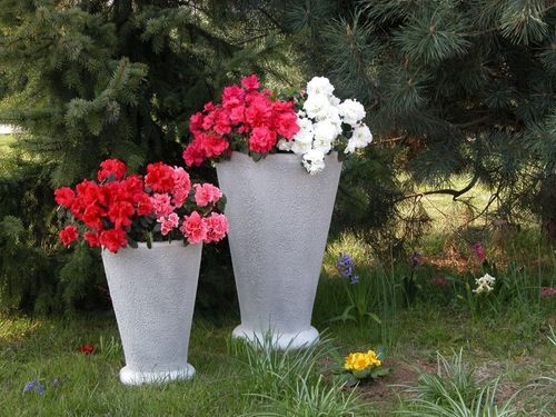 Wazon z kamienia ø 39 cm na Arena.pl