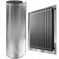 Bitmat ekran zagrzejnikowy 6mm z aluminium samoprzylepny mata pianka