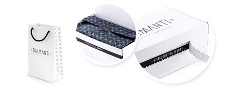 ZŁOTY WISIOREK z KOLEKCJI RAINBOW od DIAMANTI z 20 BRYLANTAMI i RUBINEM na Arena.pl